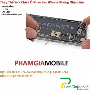 Thay Thế Sửa Ổ Khay Sim iPhone X Không Nhận Sim